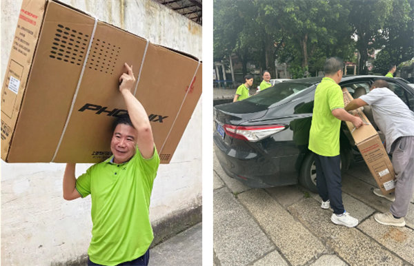 獻出一份愛心，托起一份希望，相伴一路“童”行—2024年廣東博皓公益活動     -2