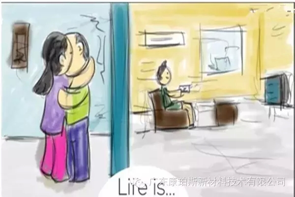 人生就是。。。 就算孩子在家，還是忍不住與40歲的另一半偷偷親一口